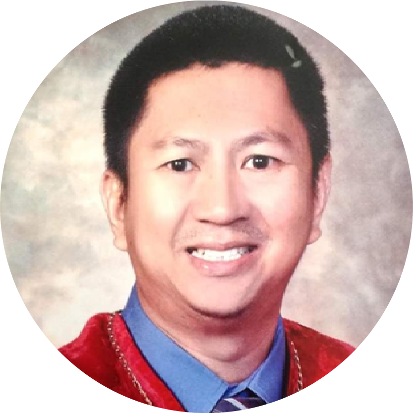 Edmundo Fernandez Jr.,RN,MD,DPBU,FPUA,FPCS – Scholar, Philippine College of Surgeons 2004-2006, Diplomate, Philippine Board of Urology,  Fellow, Philippine Urological Association, Fellow, Philippine College of Surgeons